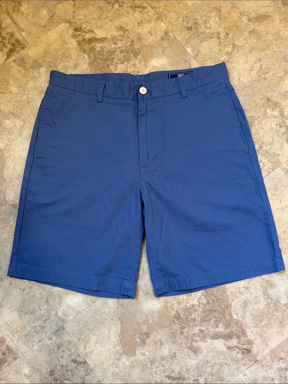 Vineyard Vines Royal Blue Flat Front Club Shorts size 33